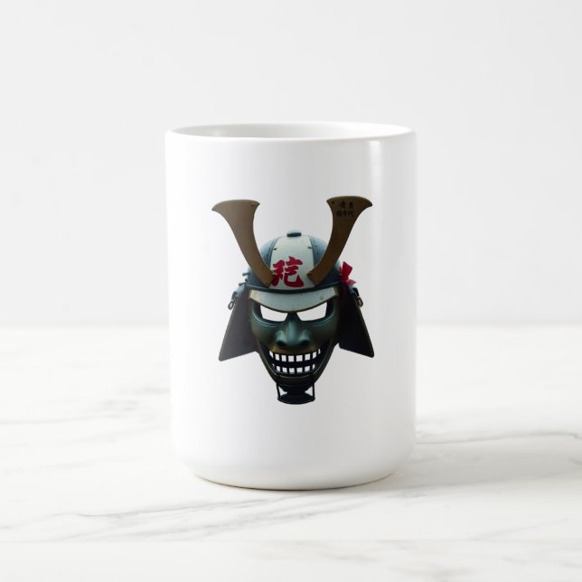 Taza De Café Máscara de samurái (Centro)