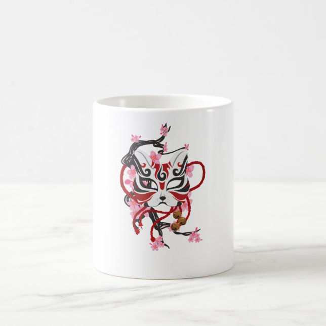 Taza De Café Máscara japonesa de bonito (Centro)