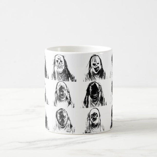 Taza De Café Máscaras aterradoras (Centro)