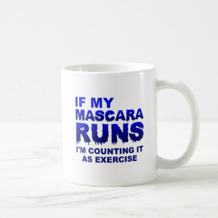 Taza De Café Mascera ejecuta ejercicio divertido Mug