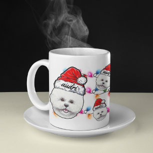 Taza De Café Mascota Bichon Frise Perro Cute Perro Perro Perro 