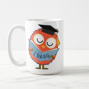 Taza De Café Mascota de búho lindo y esponjoso