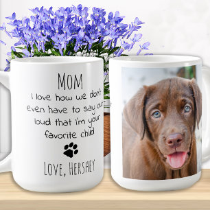 Taza De Café Mascota de Cachorros Cutáneo Foto Personalizada P