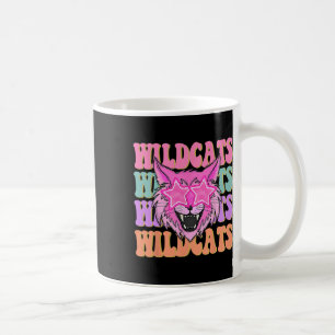 Taza De Café Mascota de la escuela Wildcats