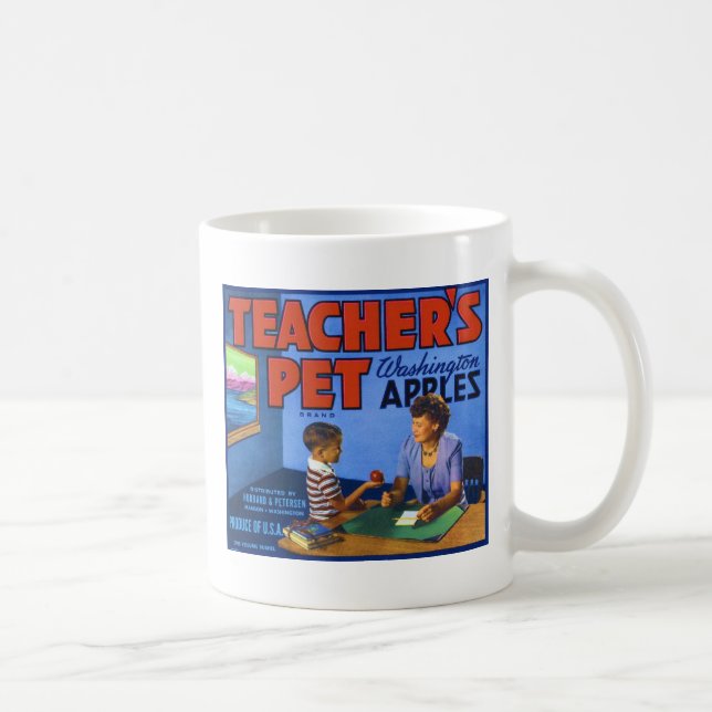 Taza De Café Mascota de los profesores (Derecha)