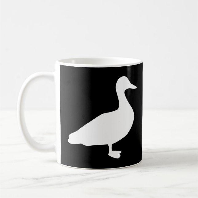 Taza De Café Mascota de pato mallard ganadero agricultor Farmi (Izquierda)