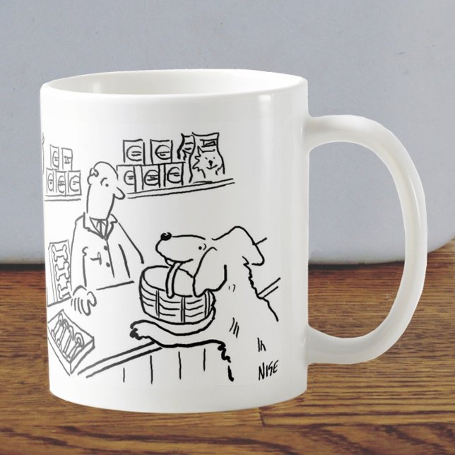 Taza De Café Mascota divertido/Trabajador de tienda (Subido por el creador)