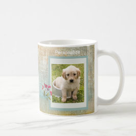 TAZA DE CAFÉ MASCOTA FOTO TEXTURED BACKGROUNE CAFFEE