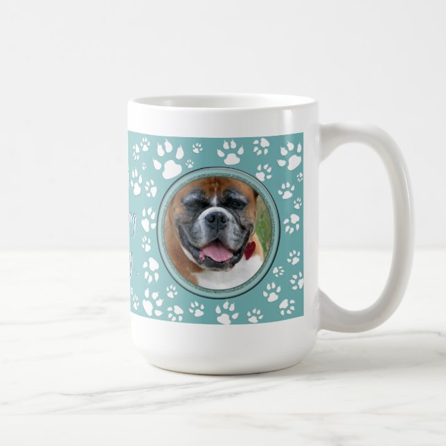 Taza De Café Mascota fotográfico de su Mascota Memorial Impresi (Derecha)