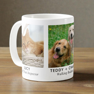 Taza De Café Mascota Gato Perro 3 Foto