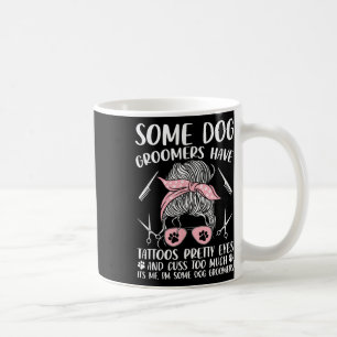 Taza De Café Mascota Groomer Curioso Perro Que Cultiva Perros T