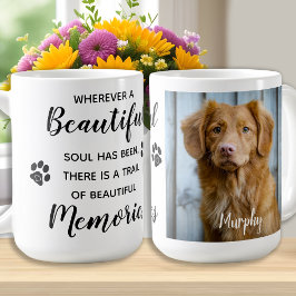 Taza De Café Mascota Memorial Keepsake Foto Café Mug