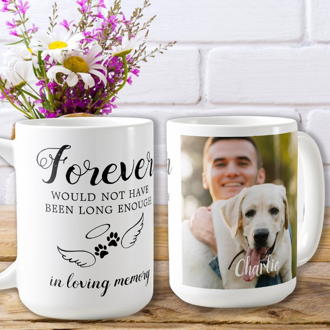 Taza De Café Mascota Memorial Perdida de Perro Personalizado de (Subido por el creador)
