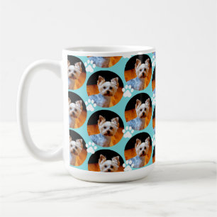 Taza De Café Mascota moderno Modelo de impresión de traza foto