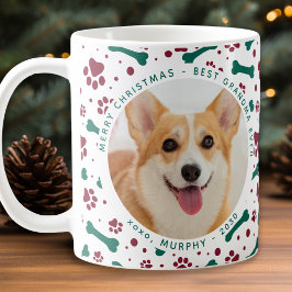 Taza De Café Mascota Navidades Personalizado foto pintura impre