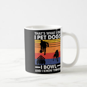 Taza De Café Mascota Perros Yo Tazón Y Sé Cosas