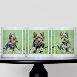 Taza De Café Mascota personalizada con varias fotos