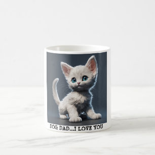 Taza De Café Mascota personalizado del Día del Padre