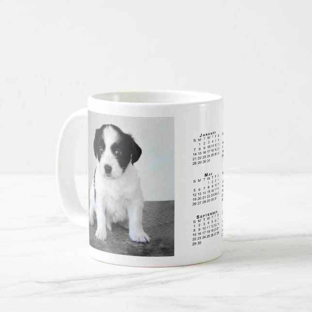 Taza De Café Mascota personalizado Foto 2024 Calendario Café Mu (Anverso izquierdo)