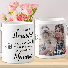 Taza De Café Mascota personalizado Mascota en memoria de la pér