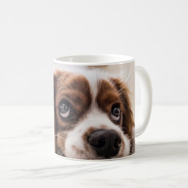 Taza De Café Mascota personalizado Mug (Anverso derecho)
