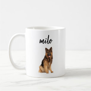 Taza De Café Mascota personalizado Mug Usando Foto Mascota + Pe