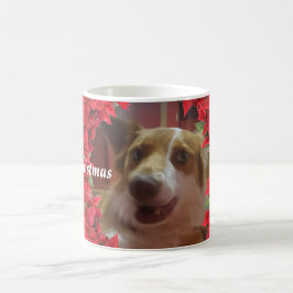 Taza De Café Mascota personalizado Navidades fotográficos