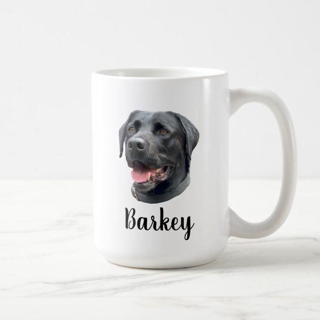 Taza De Café Mascota personalizado regalo personalizado de perr (Derecha)