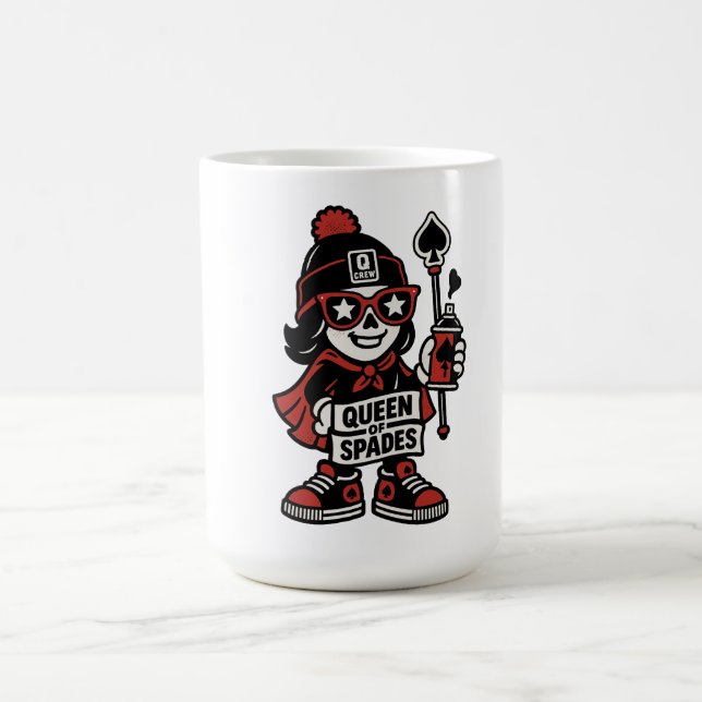 Taza De Café Mascota Queen of Spades Street - Pro Grind Edition (Centro)