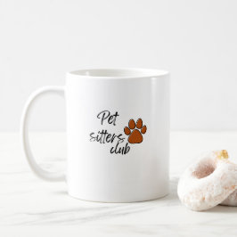 Taza De Café Mascota Sitters Club