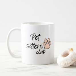 Taza De Café Mascota Sitters Club