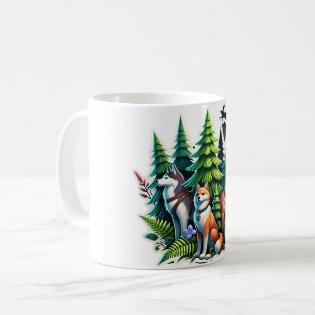 Taza De Café Mascotas de Evergreen (Anverso izquierdo)