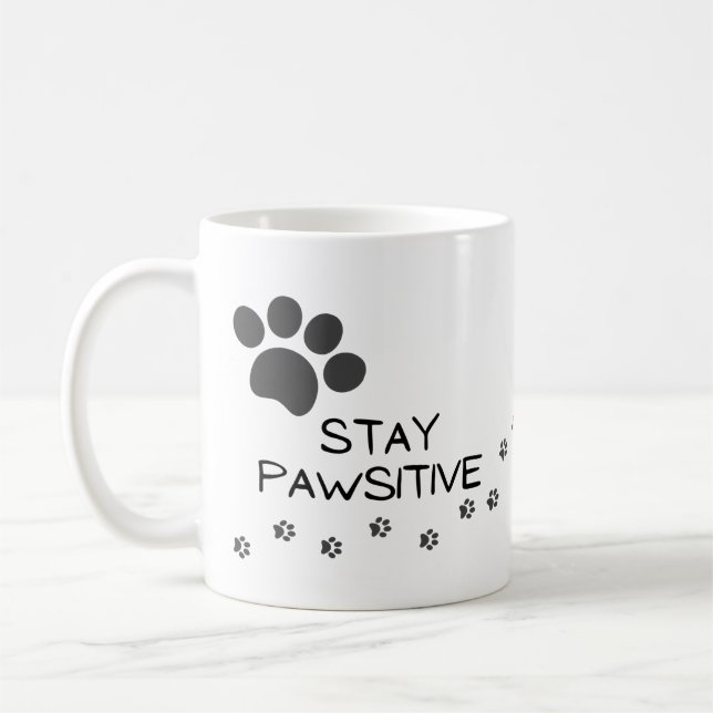 Taza De Café Mascotas Mantienen la Papeleta Desactiva (Izquierda)
