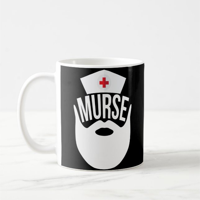 Taza de café masculina divertida del regalo de la (Izquierda)