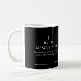 Taza De Café MASCULINIDAD DIVINA: Integridad