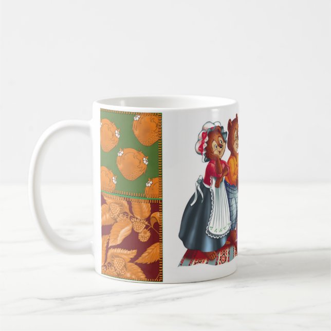 Taza De Café Masha y 3 osos (Izquierda)