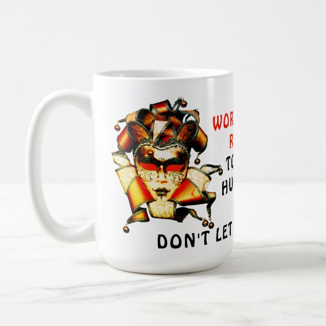Taza De Café Mask Coffee Mug (Izquierda)