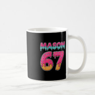 Taza De Café Mason 67 Helado Divertido Seis Siete Meme Hombres 