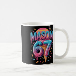 Taza De Café Mason 67 Meme Helado Bysebyll Drip _1