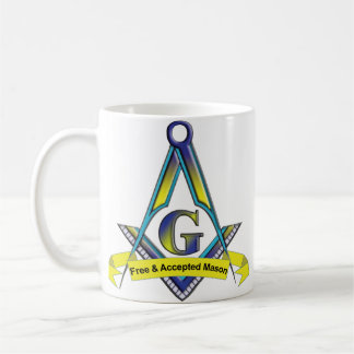 Taza De Café Mason libre y aceptado