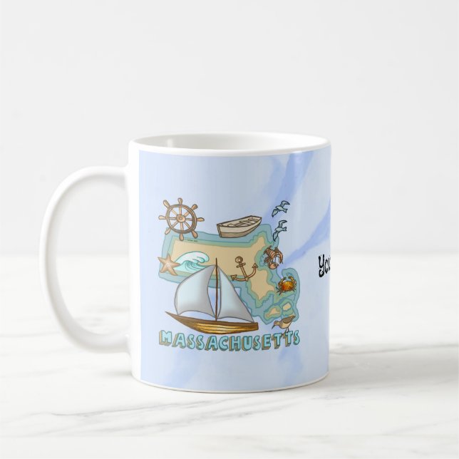 Taza De Café Massachusetts (Izquierda)