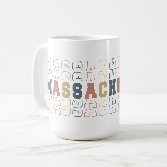 Taza De Café Massachusetts (Anverso izquierdo)