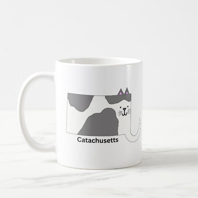 Taza De Café Massachusetts Catachusetts Mug (Izquierda)
