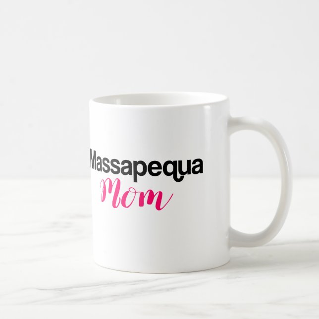 Taza De Café Massapequa Mom Mug (Derecha)
