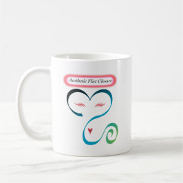 Taza De Café Mastectomía bilateral estética de cierre plano