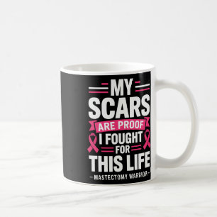 Taza De Café Mastectomía Cáncer de Mama divertida