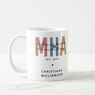 Taza De Café Máster en Administración de Salud de MHA Personali