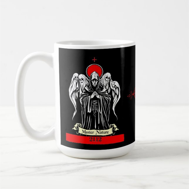 Taza De Café Master Nature 2112 Tarot Coffee Mug (Izquierda)