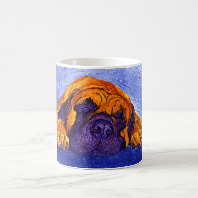 Taza De Café Mastiff Mug - "Brutus" (Centro)