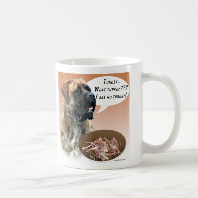 Taza De Café Mastiff (romano le Turquía) (Derecha)